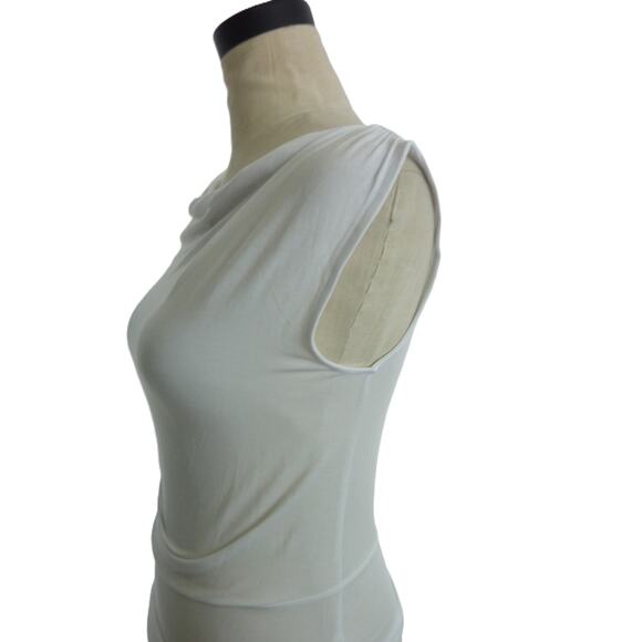 NWT Babaton Gallery Top Drapey Jersey Off Shoulder Size SP - Picture 4 of 6